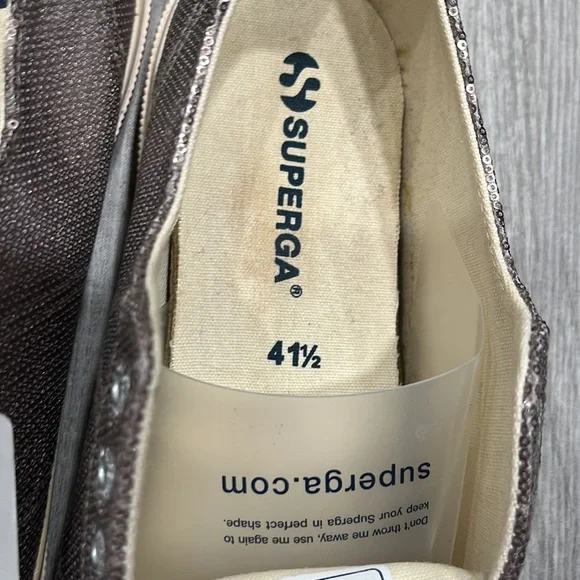 SUPERGA  SEQUINS TENNIS SHOES NEW - Picture 5 of 7